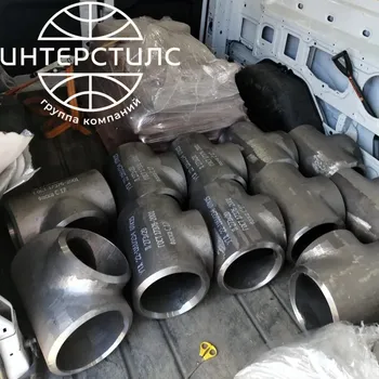 Стальной тройник равнопроходной 76 мм 10 мм 09Г2С ГОСТ 17376-2001 купить в Челябинске